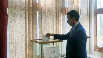 السفير المصري في إثيوبيا يدلي بصوته بالخارج في انتخابات النواب