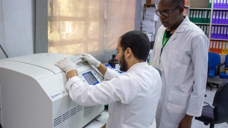 خلال تدريب الوفد