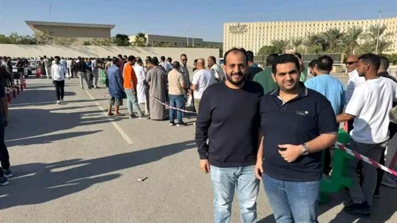 الجالية المصرية أثناء