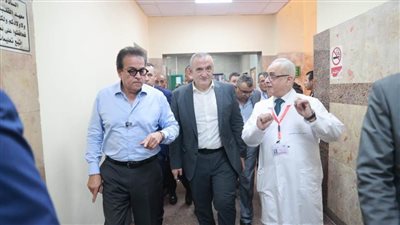 وزير الصحة يفتتح تطوير قسم الاستقبال والطوارئ بمعهد القلب القومي