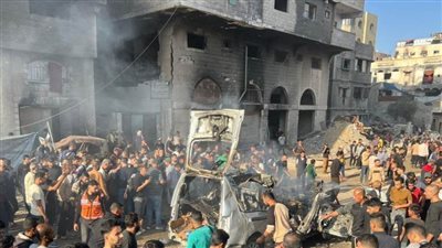 4 شهداء في غارة للاحتلال الإسرائيلي على مركبة غربي مدينة غزة