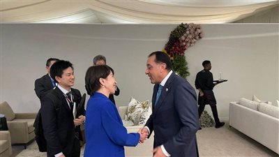 رئيس الوزراء يلتقى رئيسة وزراء اليابان