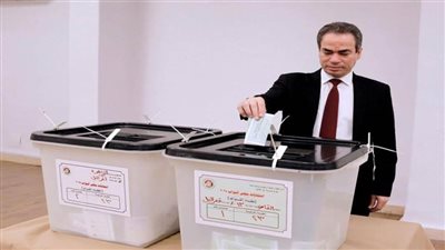 المسلماني يدلي بصوته في انتخابات مجلس النواب 