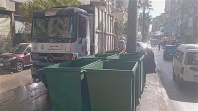 الإسكندرية: زيادة 279 سلة مخلفات جديدة بالميادين والشوارع الرئيسية بالأحياء