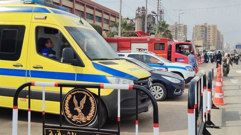 تواجد أمني أمام اللجان