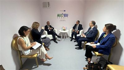 وزير الخارجية يلتقى نظيره البرتغالى على هامش أعمال القمة الأفريقية الأوروبية