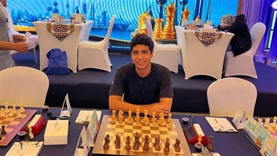 أدهم قنديل يحصد ذهبية البطولة العربية للشطرنج