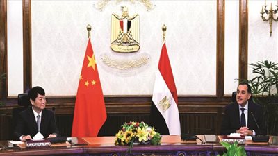 رئيس الوزراء يلتقي نائب رئيس 