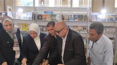 افتتاح معرض الكتاب بكلية الدراسات الإسلامية بنات بجامعة الأزهر بالإسكندرية