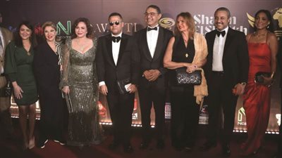  توافد الفنانين على حفل افتتاح مهرجان شرم الشيخ للمسرح الشبابي