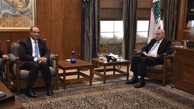 وزير الخارجية يلتقي رئيس مجلس النواب اللبناني في بيروت