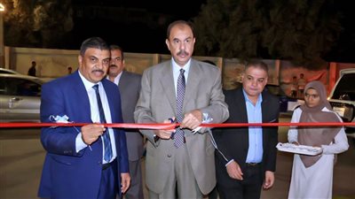 محافظ سوهاج يفتتح مشروع تطوير ورفع كفاءة كورنيش ترعة نجع حمادي بالمنشاة 