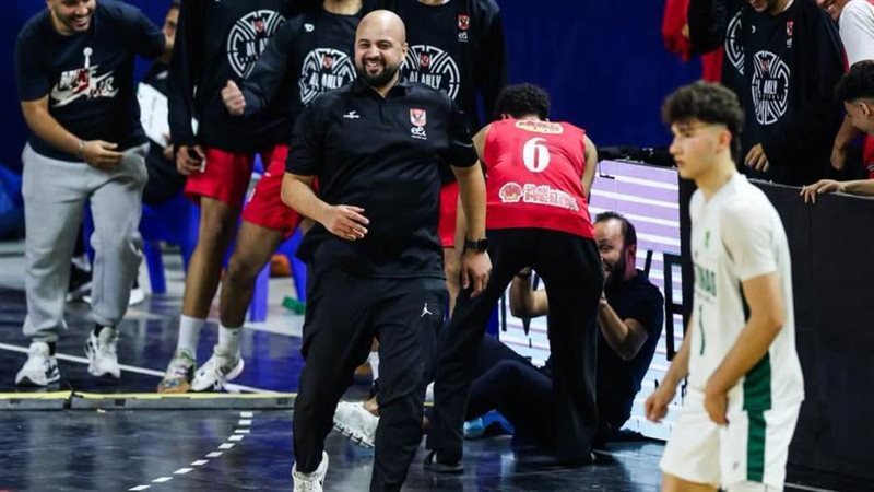 فرحة شباب سلة الأهلي