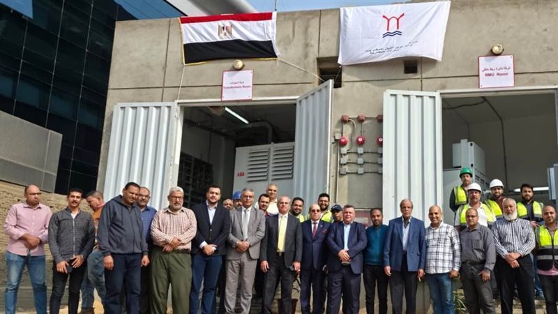 افتتاح محطة كهرباء