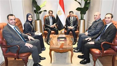 وزير الشباب والرياضة يستقبل سفير دولة قطر لبحث التعاون المشترك