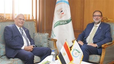 رئيس هيئة سلامة الغذاء يستقبل السفير السويدي بالقاهرة 