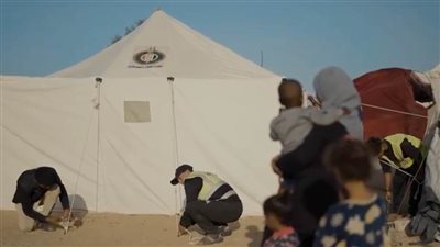 بالفيديو.. «بيت الزكاة والصدقات» ينتهي من تسليم مساعدات الدُّفْعة الأولى إلى أهالينا في غزة