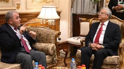 المستشار الدكتور حنفي جبالي يلتقي رئيس برلمان مالطا