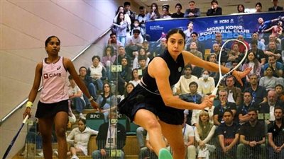 فيروز أبو الخير تقتحم قائمة أفضل 10 لاعبات في تصنيف الإسكواش
