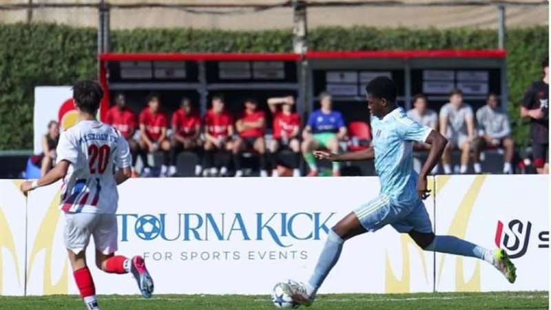 جانب من المباراة