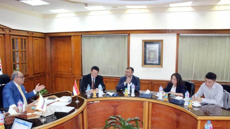 خلال زيارة الوفد