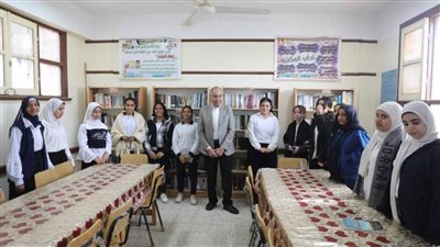 محافظ المنيا يتابع انتظام العملية التعليمية بمدرسة بني محمد سلطان الثانوية المشتركة