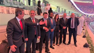 وزير الشباب والرياضة يشهد حفل افتتاح بطولة كأس العرب في قطر