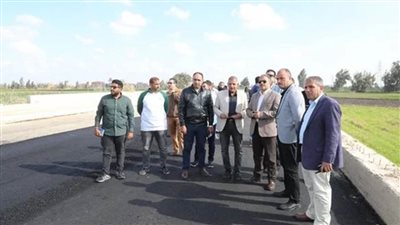رصف طريق بني هلال في محافظة الشرقية بتكلفه 20 مليون جنيه