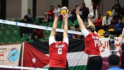 مصر تفوز على الأردن في بطولة كأس التحدي العربي للطائرة