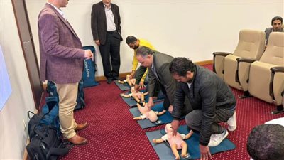 «الصحة» تواصل المرحلة التاسعة من تدريب الكوادر على أجهزة إزالة الرجفان القلبي