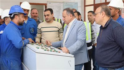 رئيس مياه الغربية يتفقد محطات بسيون ويشدد على سرعة الاستجابة لشكاوى المواطنين