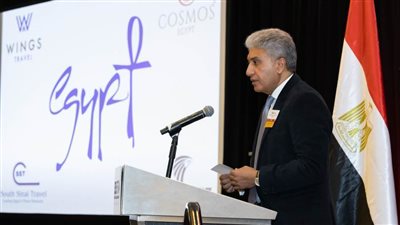 شريف فتحي في زيارة لأمريكا لحضور المؤتمر السنوي لاتحاد منظمي الرحلات