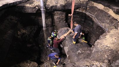 مياه الجيزة: عودة المياه بعد انتهاء الإصلاحات أمام مستشفى أم المصريين