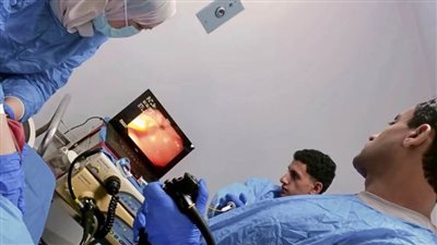 بالصور.. تشغيل وحدة مناظير الجهاز الهضمي والكبد بمستشفى حميات طنطا