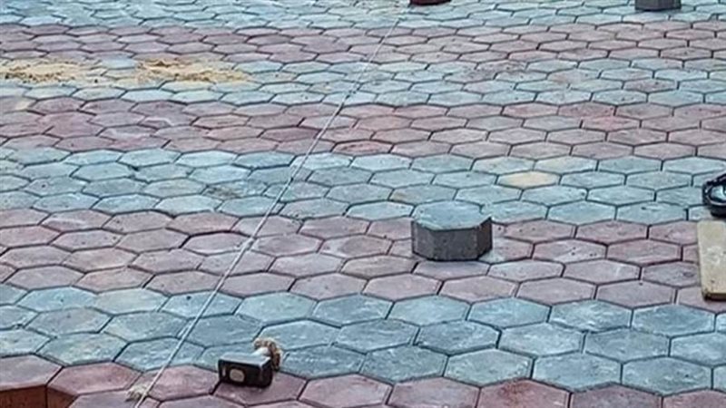 تركيب الإنترلوك بشوارع