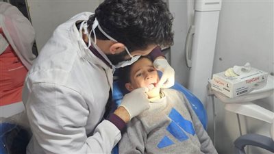  فحص 2133 مواطنًا خلال قافلة طبية مجانية بالغربية