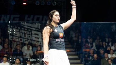 نور الشربيني تهزم هانيا الحمامي وتحجز بطاقة نهائي هونج كونج للإسكواش