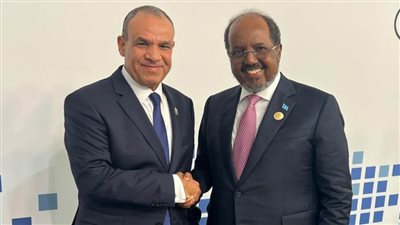 وزير الخارجية يلتقي رئيس جمهورية الصومال الفيدرالية