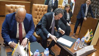 بروتوكول تعاون بين غرفتي القاهرة والعربية البرازيلية لتعزيز التعاون الاقتصادي بين البلدين