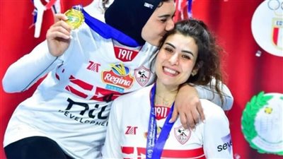 شروق فؤاد لاعبة طائرة الزمالك تعلن اعتزالها