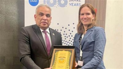 بالصور.. رئيس جامعة طنطا يبحث سبل التبادل العلمي مع مدير الهيئة الألمانية