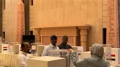 انتظام عملية التصويت بالسفارة المصرية في الرياض وسط إقبال من الناخبين