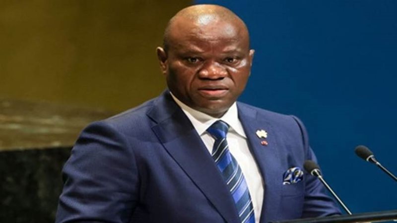 الرئيس الجابوني بريس