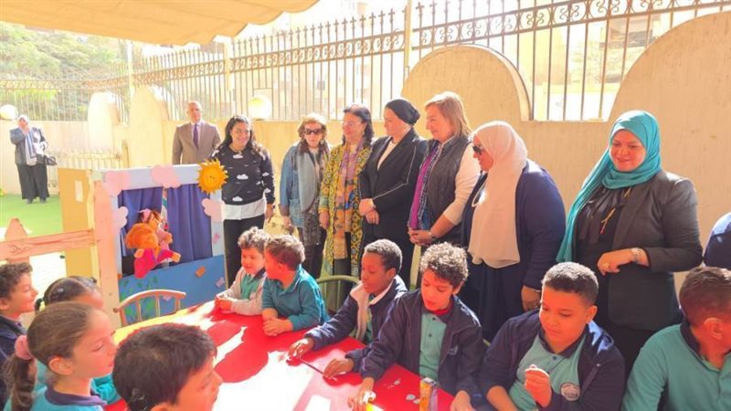 زيارة رئيسة الطفولة