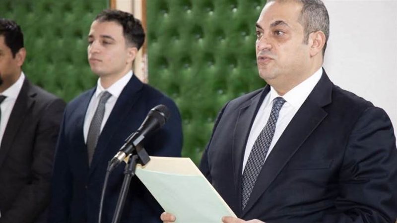 السفير المصري خلال