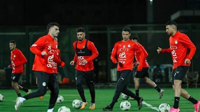 بالصور.. منتخب مصر يواصل تدريباته بمركز المنتخبات الوطنية استعداداً لأمم أفريقيا