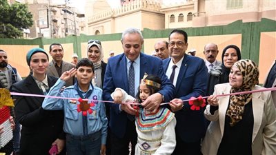 بالصور.. تكلفتها 21 مليون جنيه.. محافظ الغربية يفتتح مدرسة إعدادية بنين بالمحلة الكبرى