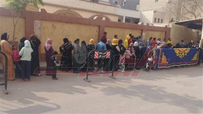 إقبال كبير من الناخبين للإدلاء بأصواتهم في377 مقرًا انتخابيًا بالمنيا (صور) 