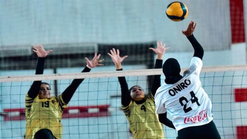 سيدات طائرة الزمالك