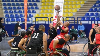 القاهرة والفيوم يتصدران مجموعتي دوري السلة للكراسي المتحركة للرجال